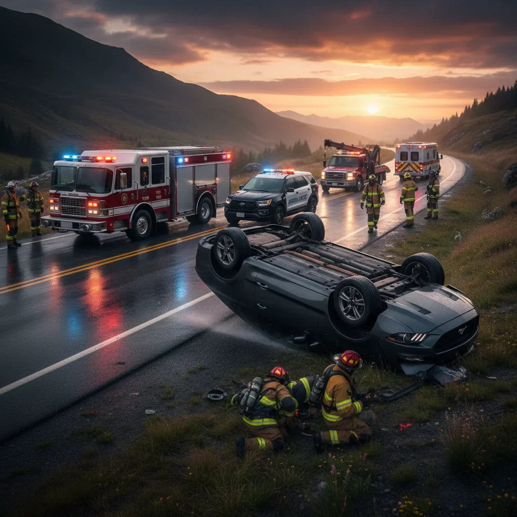 Ford Mustang Überschlag-Unfall verdeutlicht Risiken beim Fahren in Notfällen – Tägliche Auto-Nachrichten (29.03.2026)