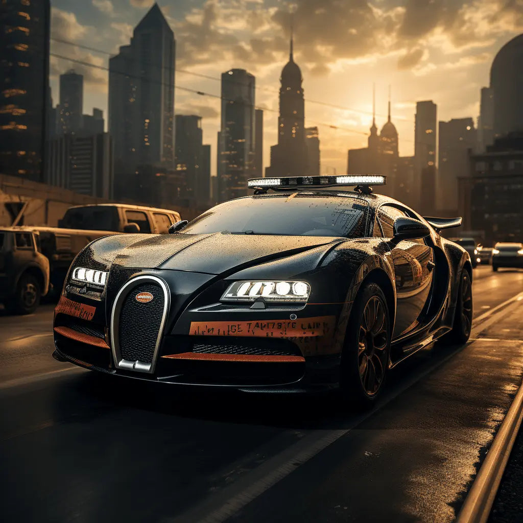 The Fastest Police Car – Bugatti Veyron