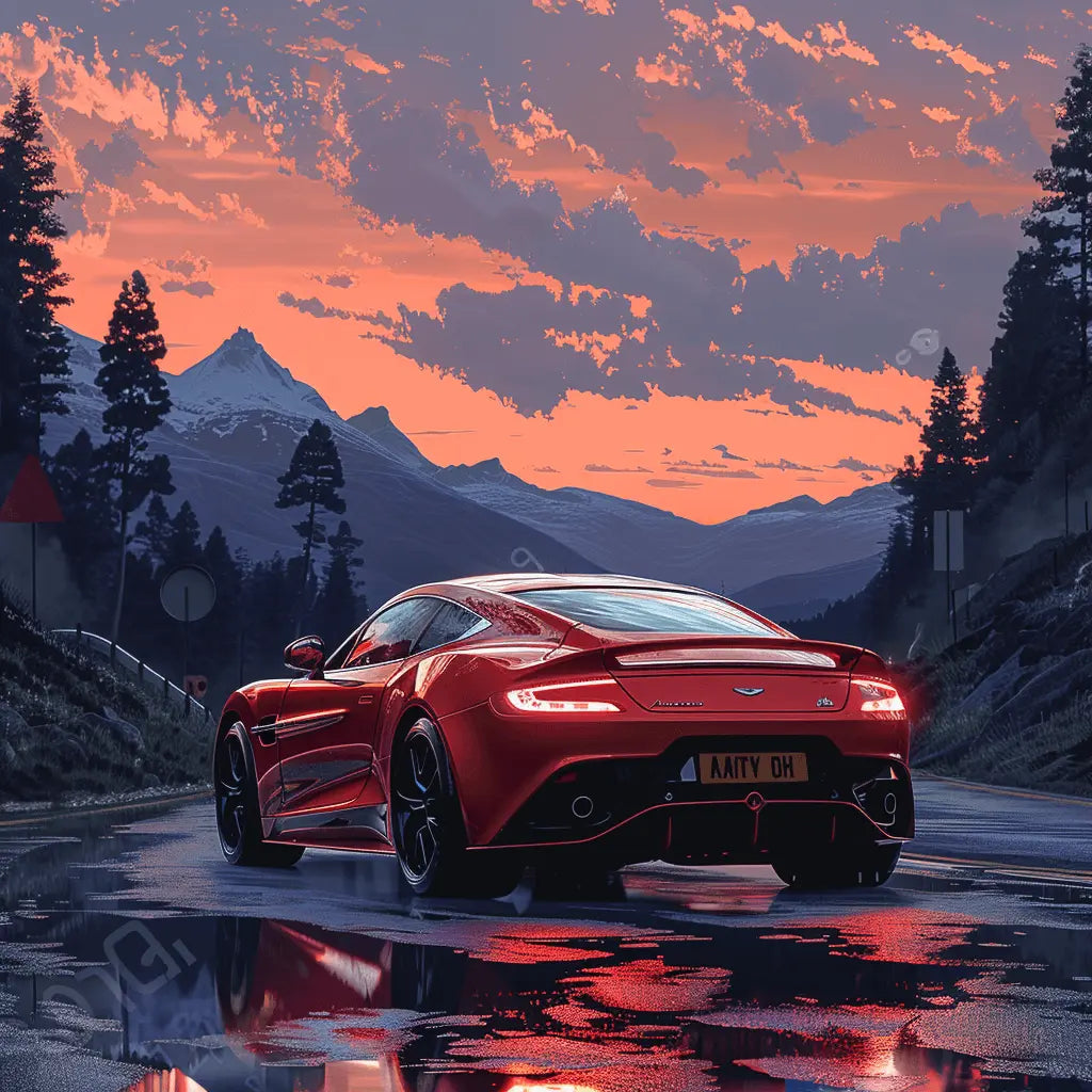 How many miles can an Aston Martin Vanquish last?