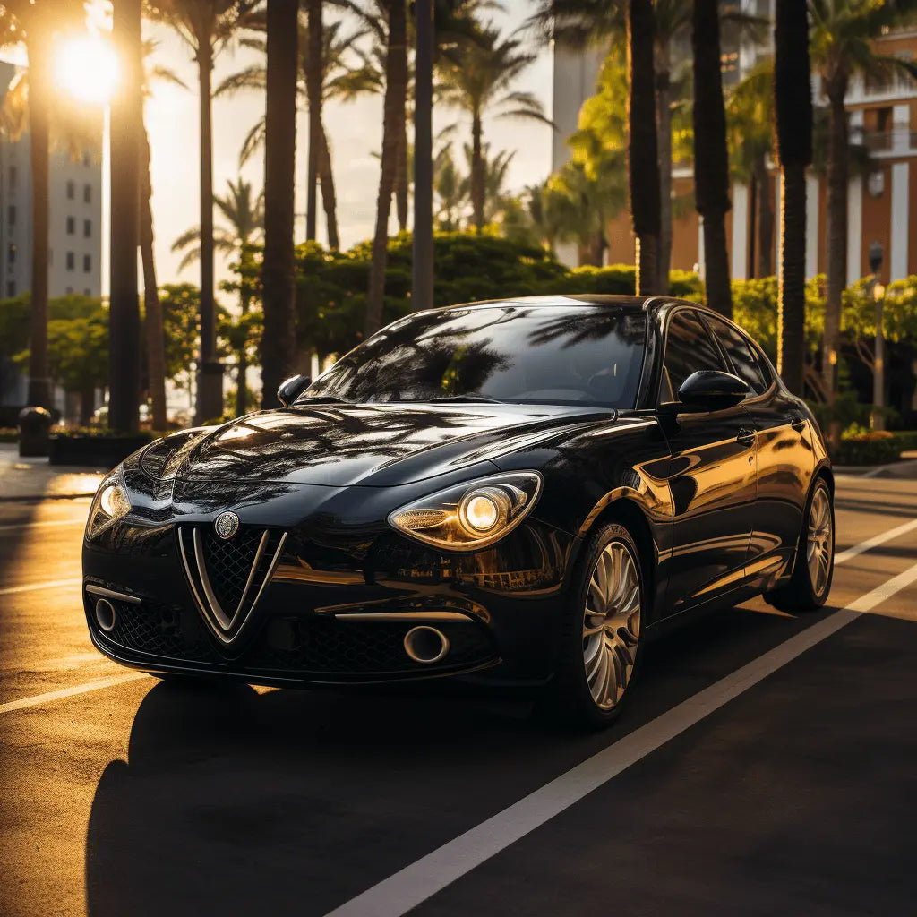 プレミアムアルファロメオフロアマット：ドライブを特別な気分にさせる小さなアップグレード