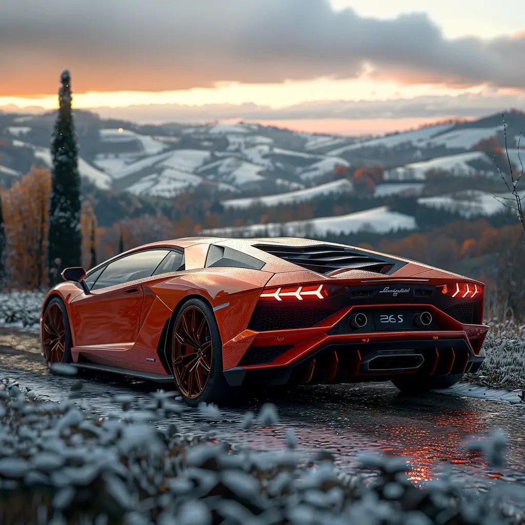 Einzigartige Fußmatten für Lamborghini Aventador