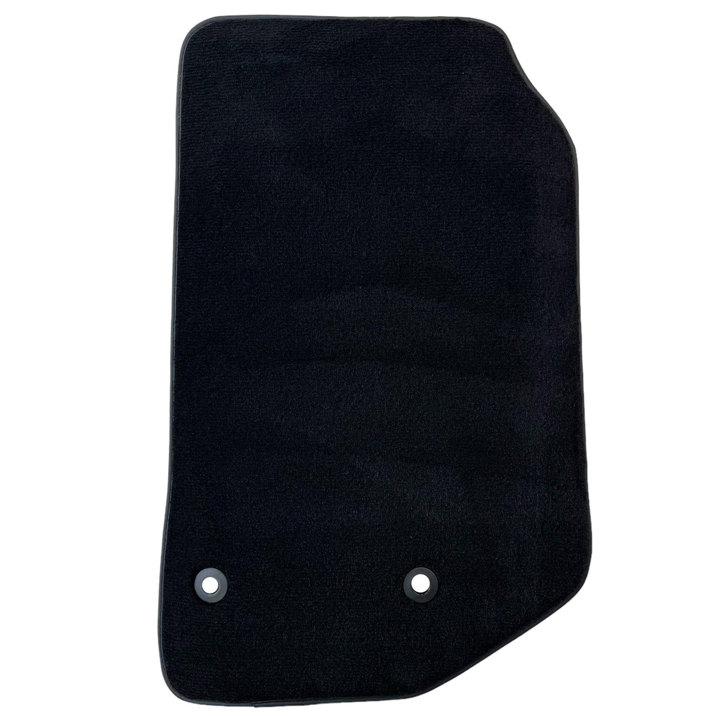 Black Floor Mats for Jeep Wrangler JK (2007-2018) 5 Doors - Double Fixation - AutoWin