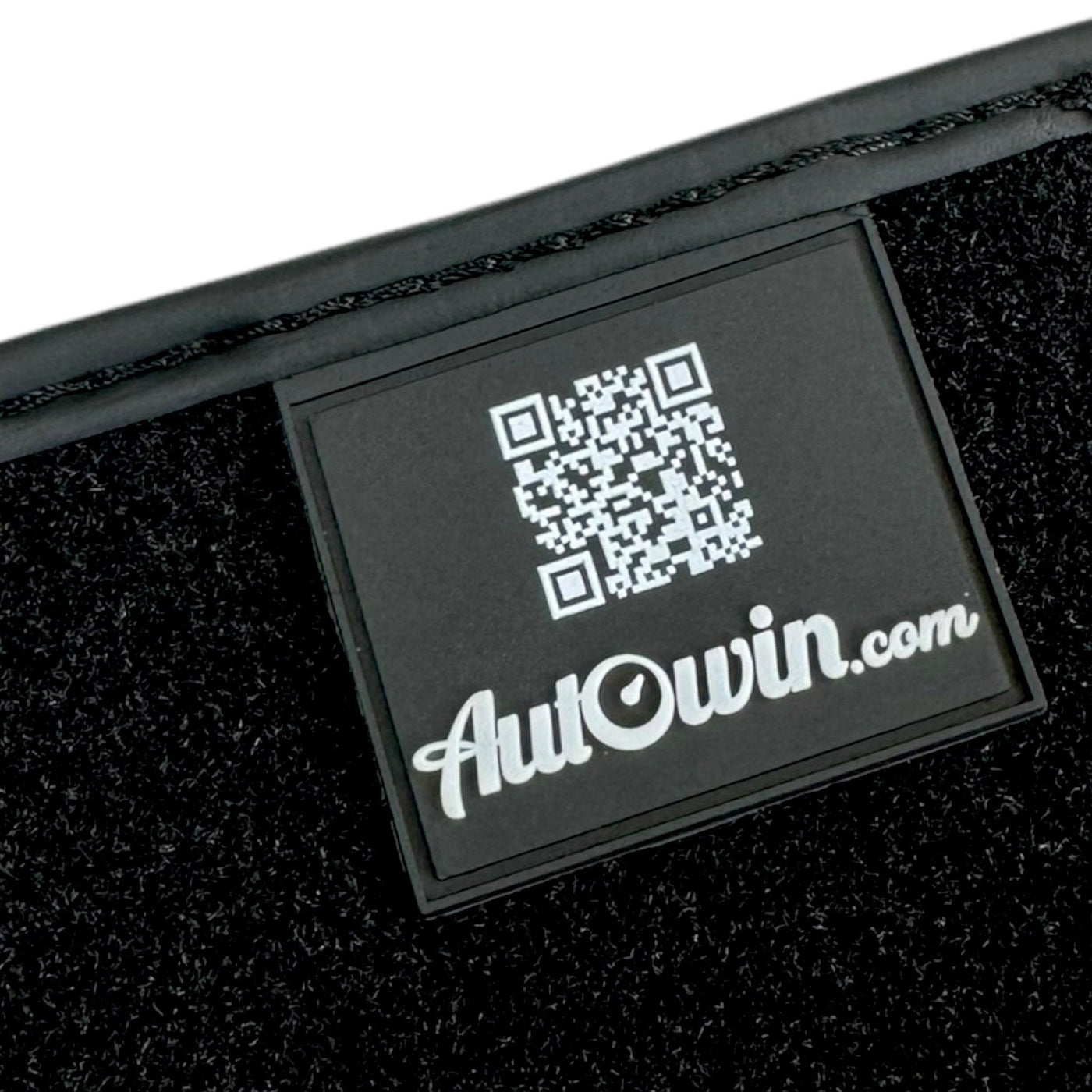 Black Floor Mats for Ferrari 488 Pista Spider 2019-2021 with Leather - AutoWin