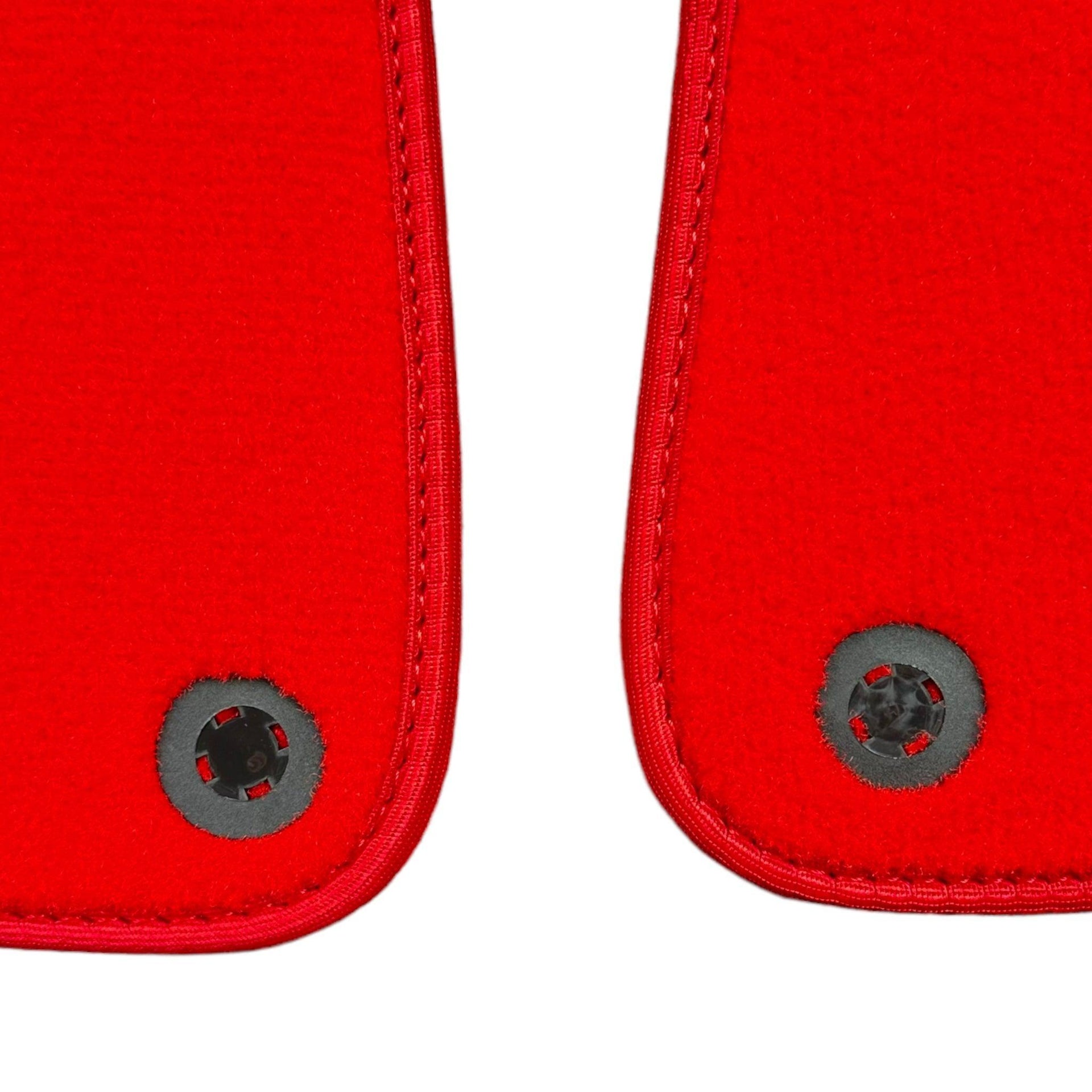 Red Floor Mats for Ferrari GTC4 Lusso (2016-2023) Italian Edition - AutoWin