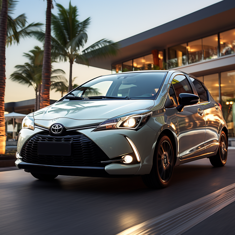 Autowin のトヨタ ヤリス 3 (2017-2020) 用プレミアム フロアマット