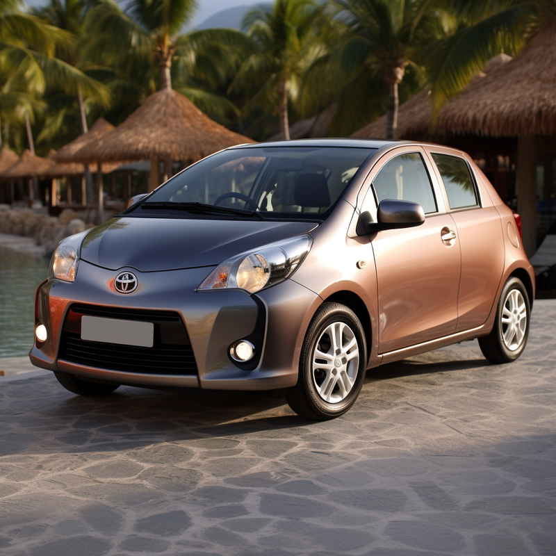 Autowin のトヨタ ヤリス 2 (2006-2011) 用プレミアム フロア マット