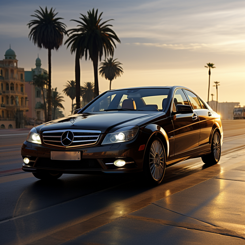 Autowin のプレミアム フロア マットでメルセデス ベンツ C クラス W204 セダン (2007-2014) をグレードアップしましょう