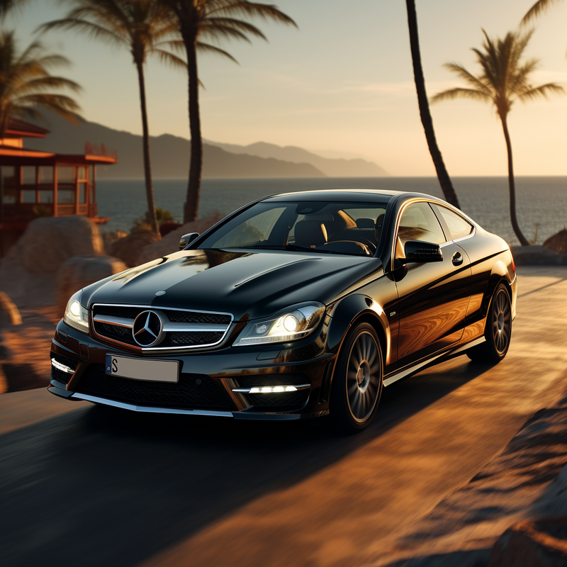 Autowin のプレミアム フロア マットでメルセデス ベンツ C クラス C204 クーペ (2011-2015) をグレードアップしましょう