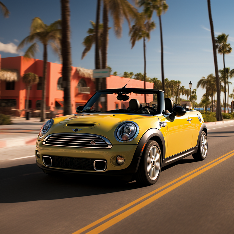 Mini Cabrio R56 Convertible (2009-2016) に合わせたエレガンスをカスタマイズ: Autowin の高精度フロア マット コレクション