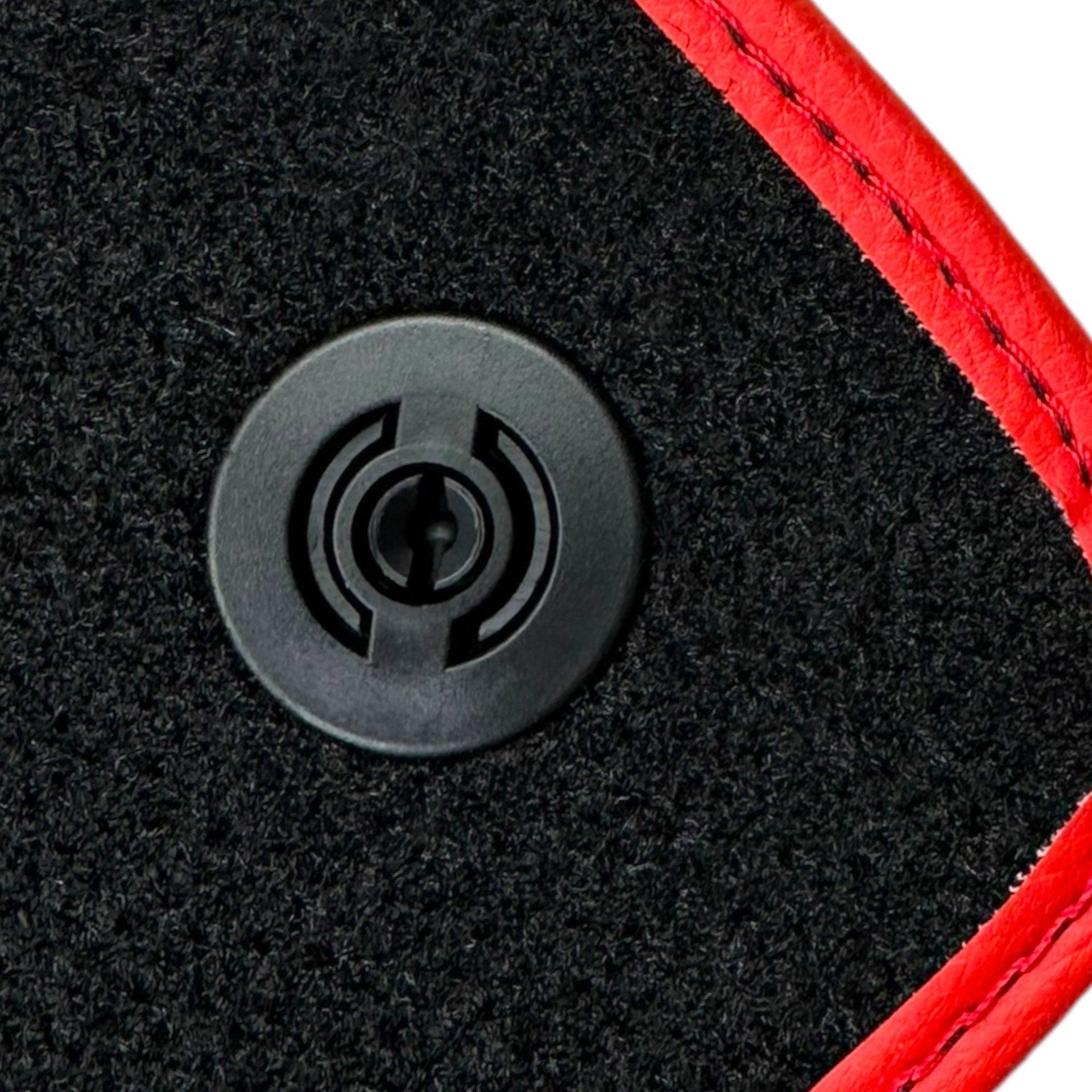 Floor Mats for Ferrari 458 Italia (2009-2015) with Red Trim - AutoWin