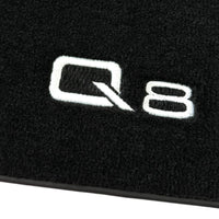 Black Floor Mats for Audi Q8 e-tron (2023-2025) - AutoWin