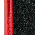 Black Floor Mats for Ferrari Purosangue with Leather and Red Trim | Italian Edition - AutoWin
