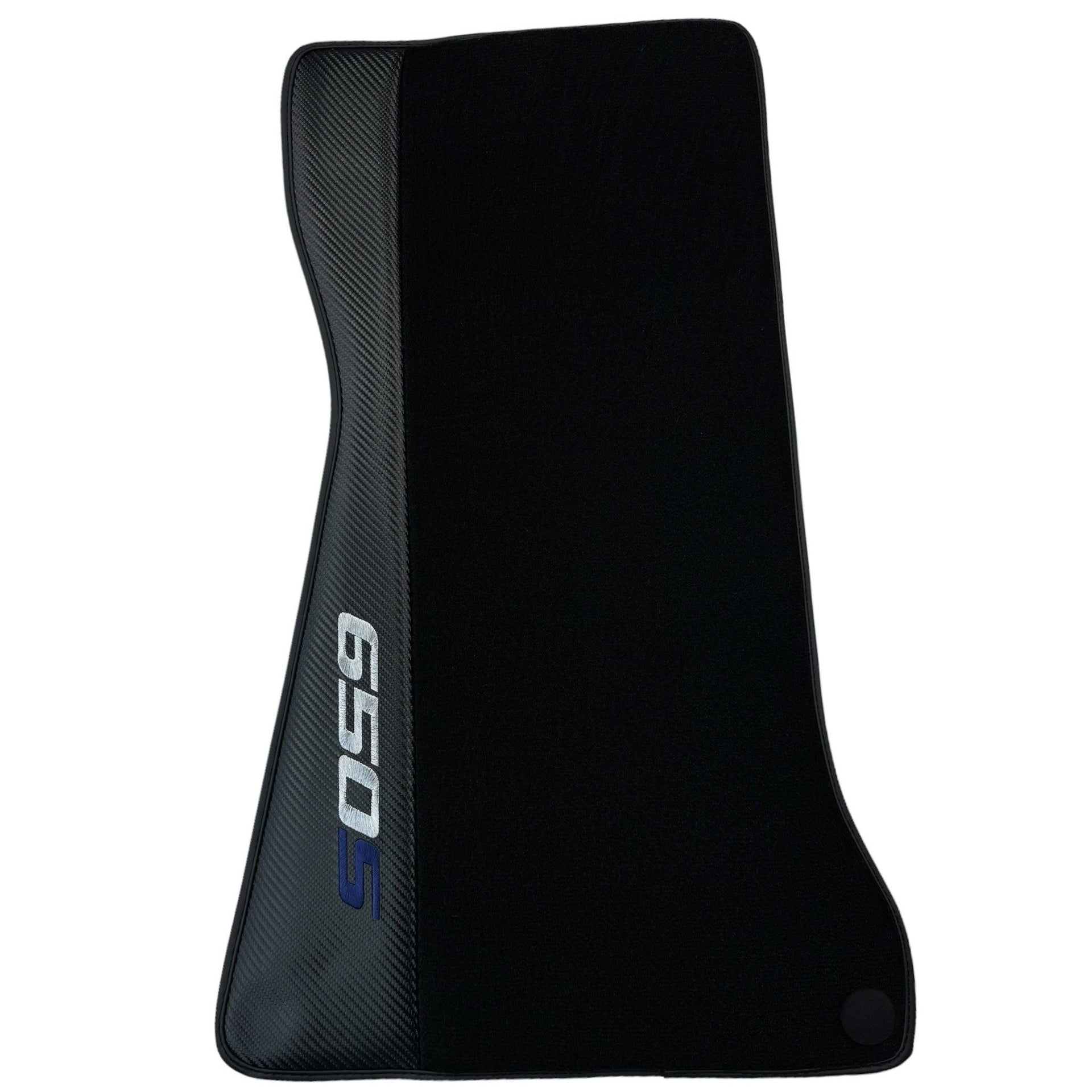 Black Floor Mats for McLaren 650S with Carbon | Right Hand Drive - AutoWin