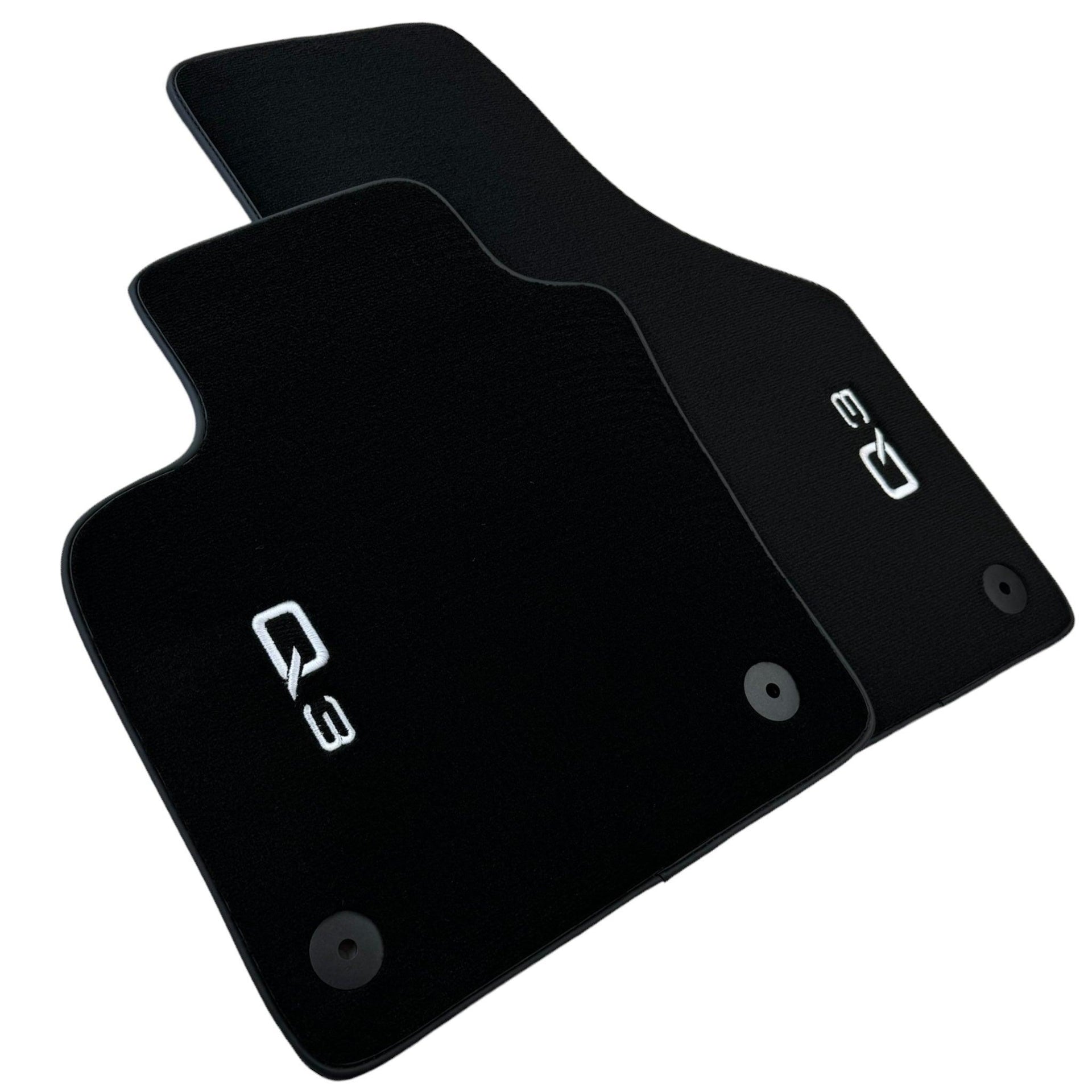 Black Floor Mats for Audi Q3 8U (2011-2018) - AutoWin