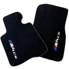 Black Floor Mats for BMW M4 CS G82 Coupe (2021-2025) - AutoWin
