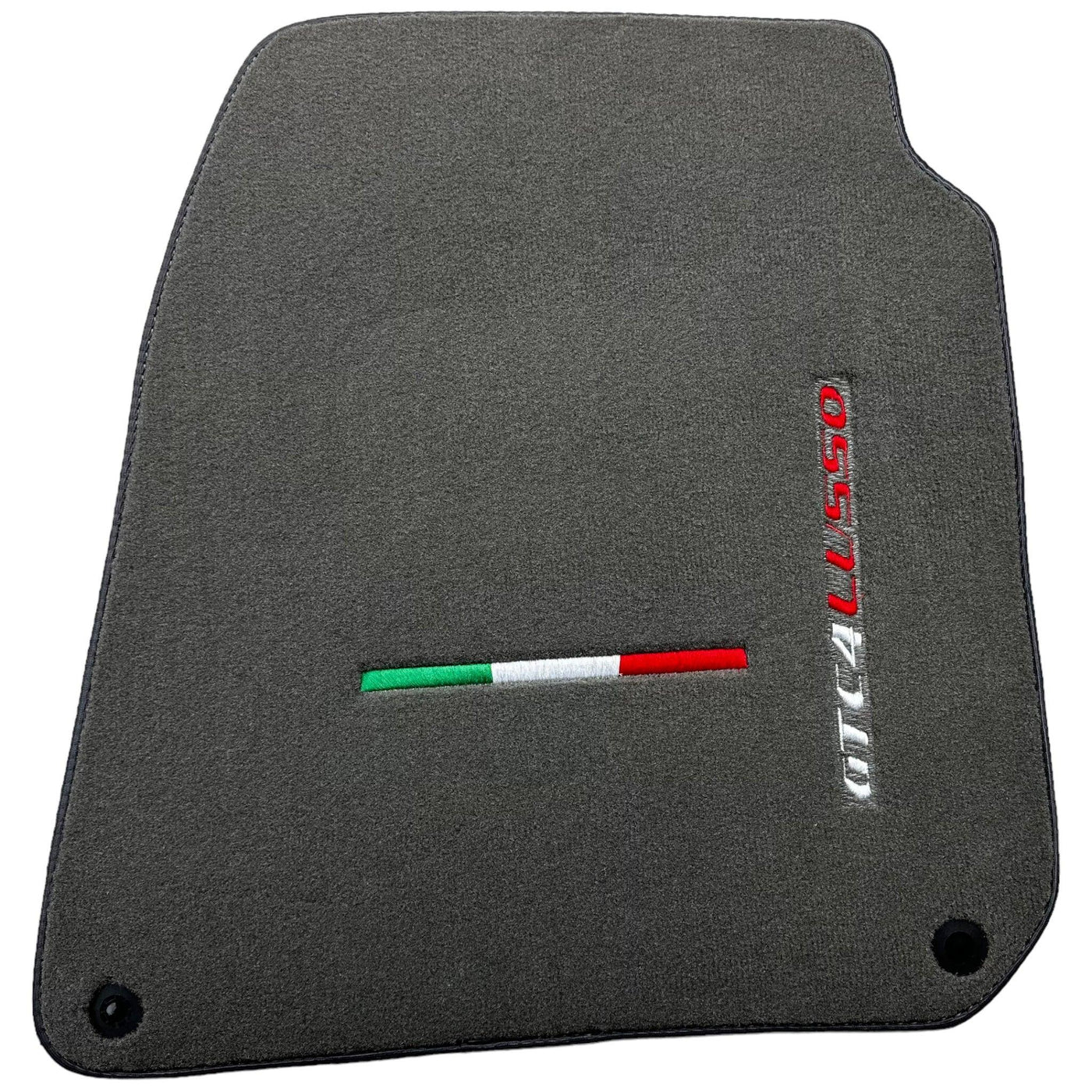 Gray Floor Mats For Ferrari GTC4 Lusso (2016-2023) Italian Edition - AutoWin