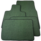 Green Leather Floor Mats for Rolls-Royce Phantom VIII (2017-2024) - AutoWin