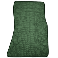 Green Leather Floor Mats for Rolls-Royce Phantom VIII (2017-2024) - AutoWin