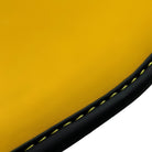 Black Floor Mats for Rolls Royce Cullinan with Yellow Leather - AutoWin