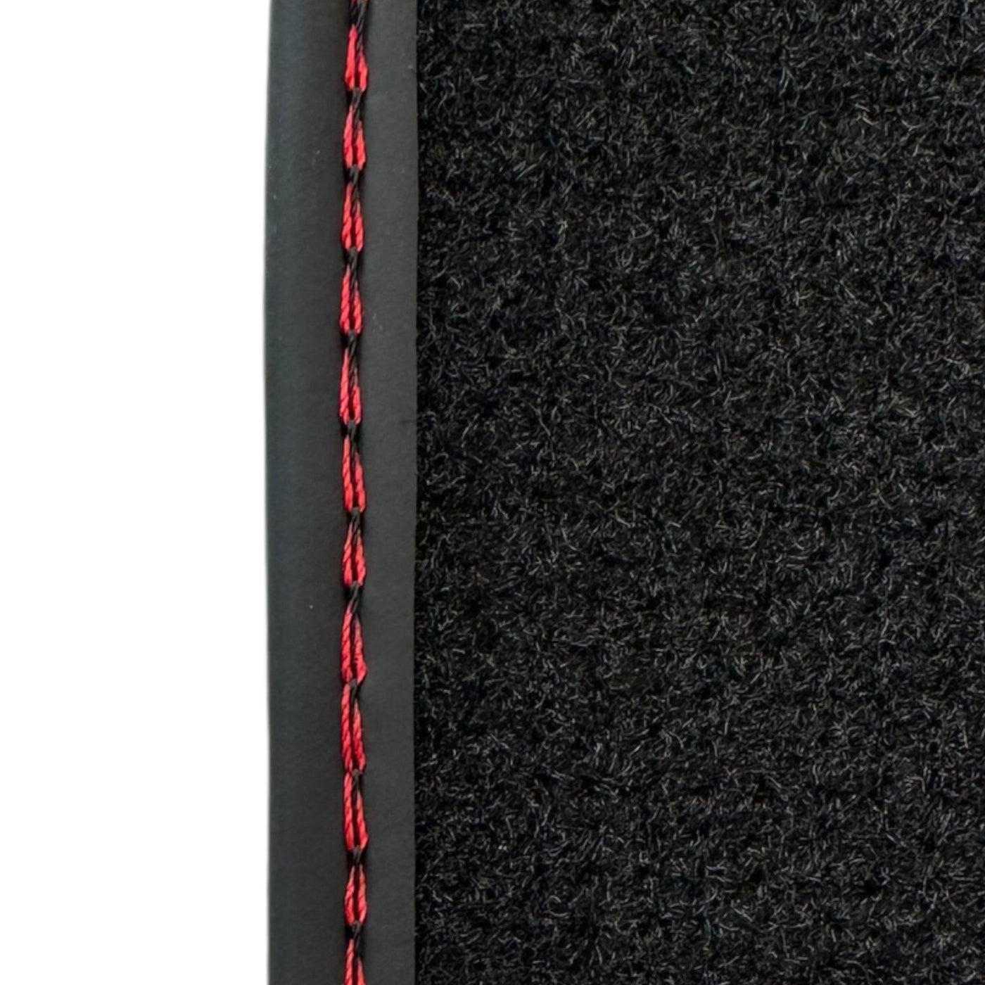 Black Floor Mats for Mercedes Benz C-Class W205 Sedan with Carbon Fiber | AutoWin Edition - AutoWin