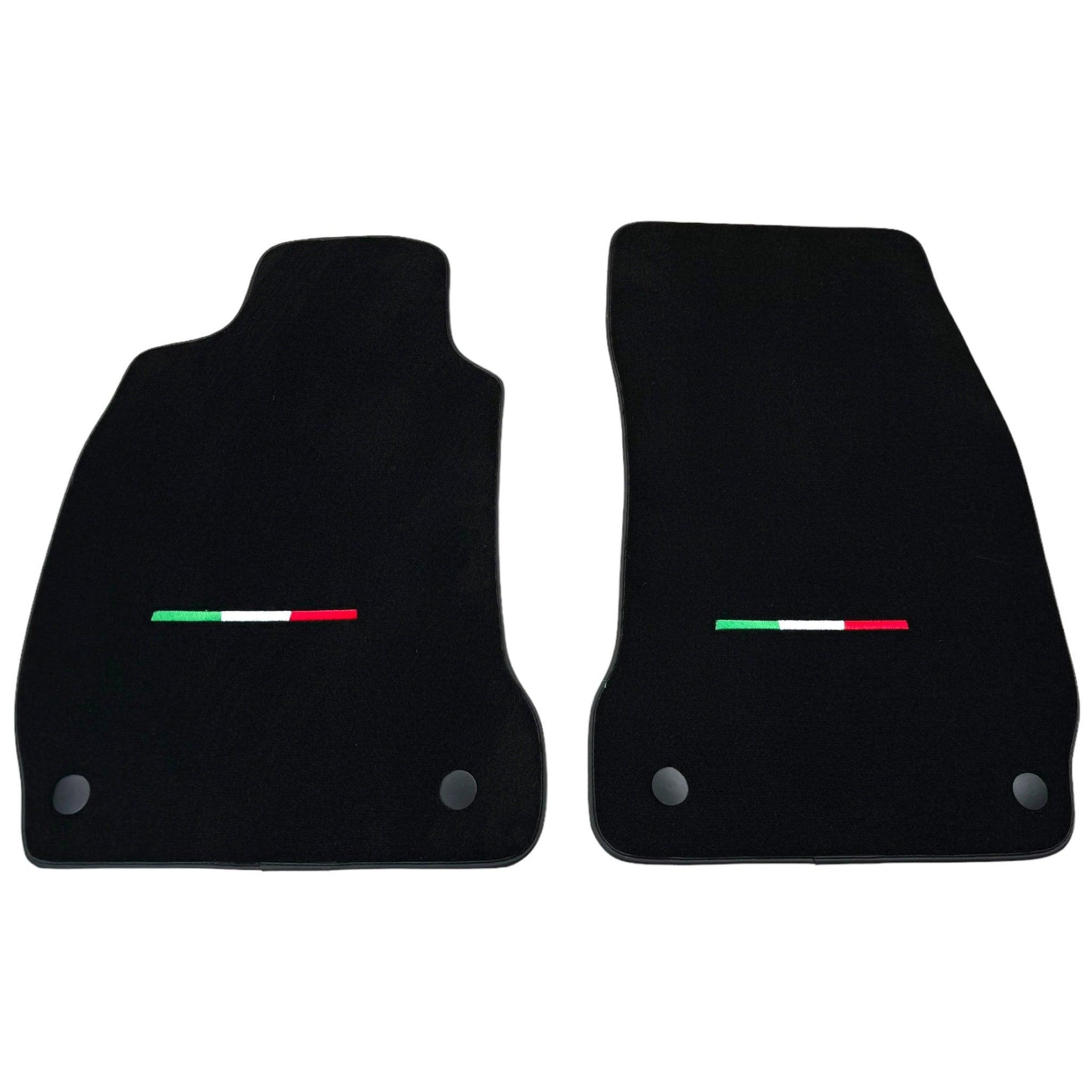 Black Floor Mats for Maserati Quattroporte | Italian Edition - AutoWin