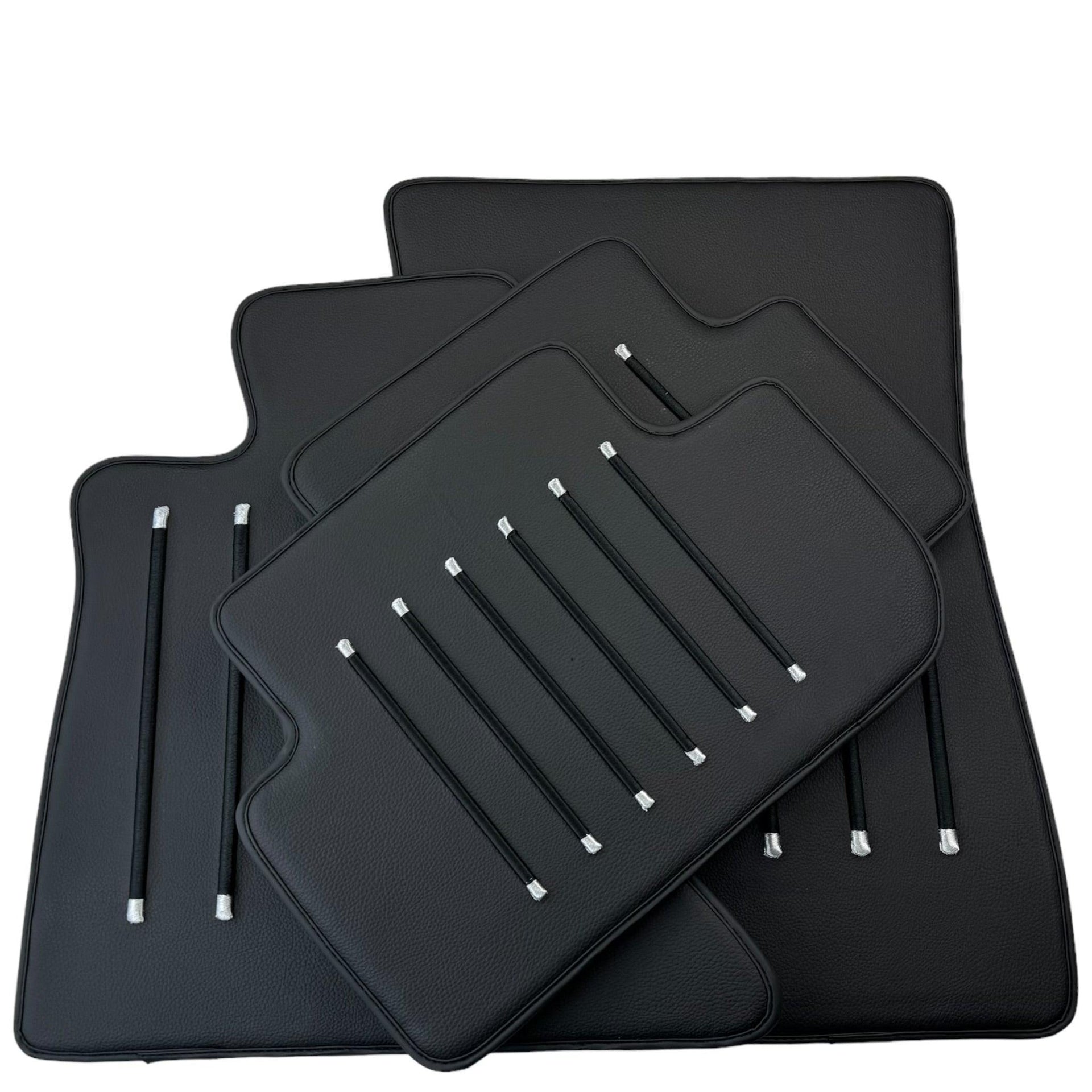 Leather Floor Mats for Rolls Royce Wraith (2013-2023) - AutoWin