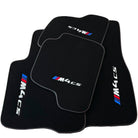 Black Floor Mats for BMW M4 CS G82 Coupe (2021-2025) - AutoWin