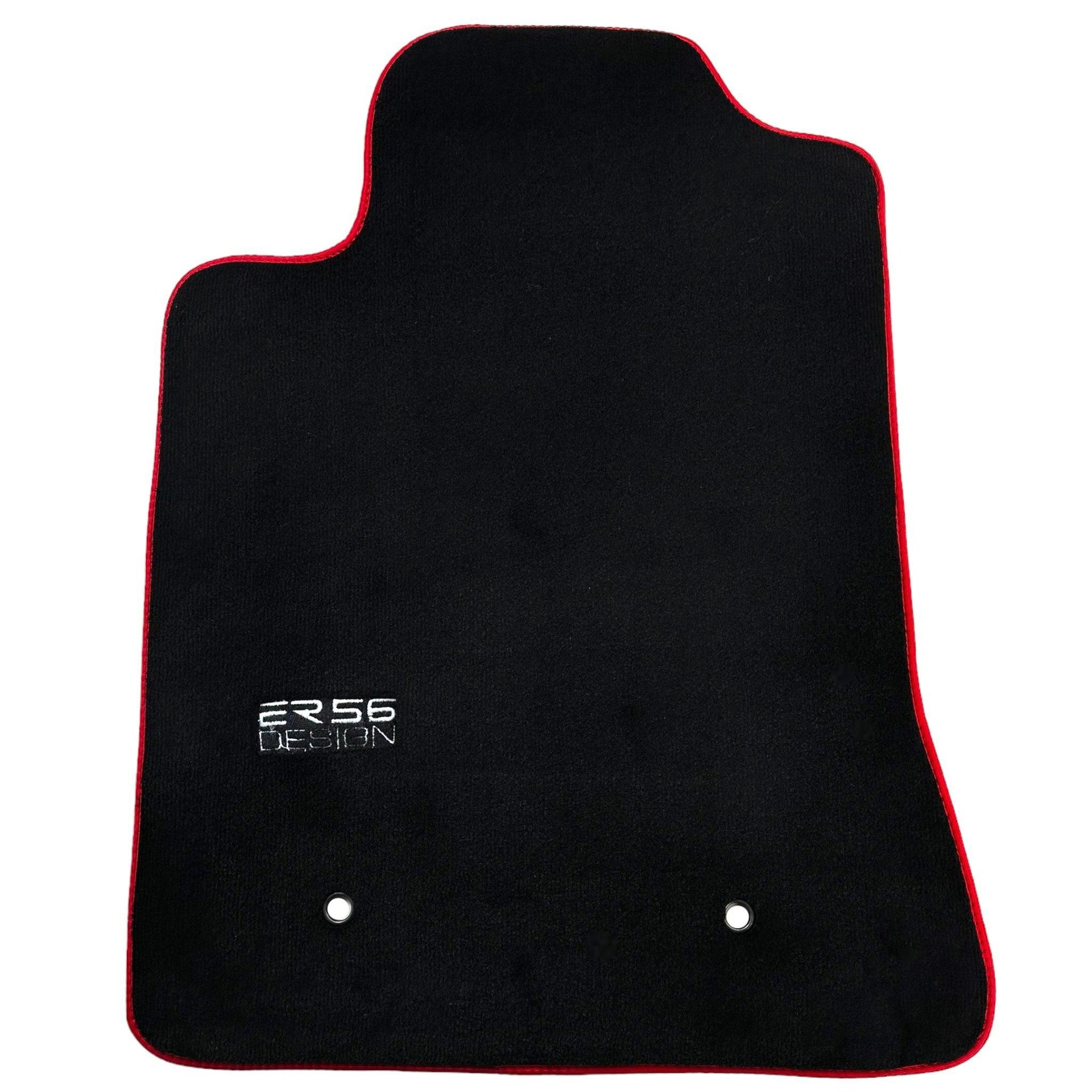 Black Floor Mats For Toyota Corolla E12 (2001-2007) ER56 Design - AutoWin