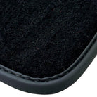 Black Floor Mats for Ferrari 296 GTS (2022-2024) with Carbon Fiber - AutoWin