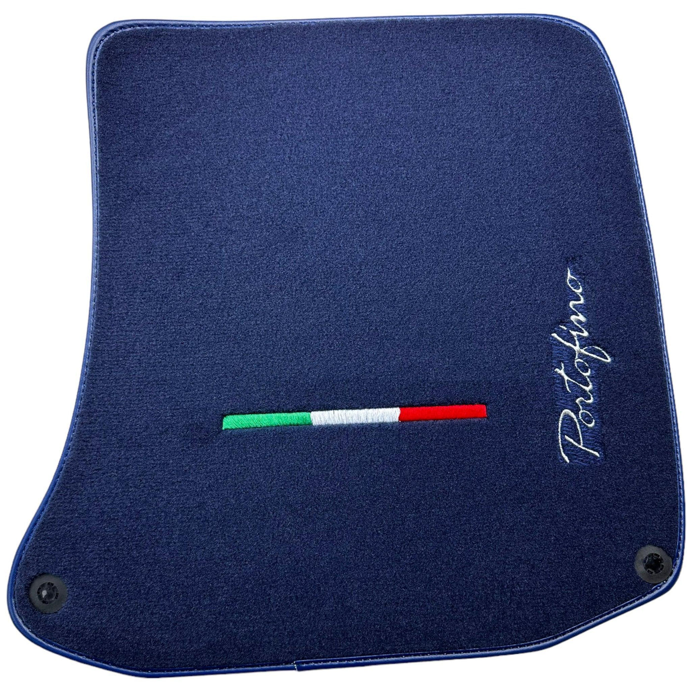 Dark Blue Floor Mats for Ferrari Portofino (2018-2023) Italian Edition - AutoWin