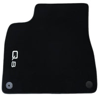 Black Floor Mats for Audi Q8 e-tron (2023-2025) - AutoWin