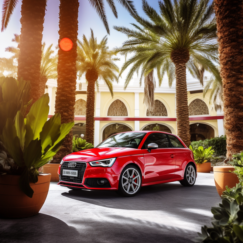 Premium-Fußmatten für Audi A1 – 3-Türer Schrägheck (2010–2018).