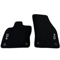 Black Floor Mats for Audi Q2 (2016-2020) - AutoWin