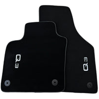 Black Floor Mats for Audi Q3 F3 (2018-2024) - AutoWin