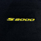 Floor Mats for Honda S2000 (1999–2004) Black Tailored with Yellow S2000 Logo - AutoWin