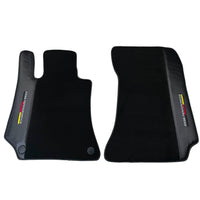 Black Floor Mats for Mercedes Benz C218 Coupe Facelift with Carbon | ER56 Performance - AutoWin