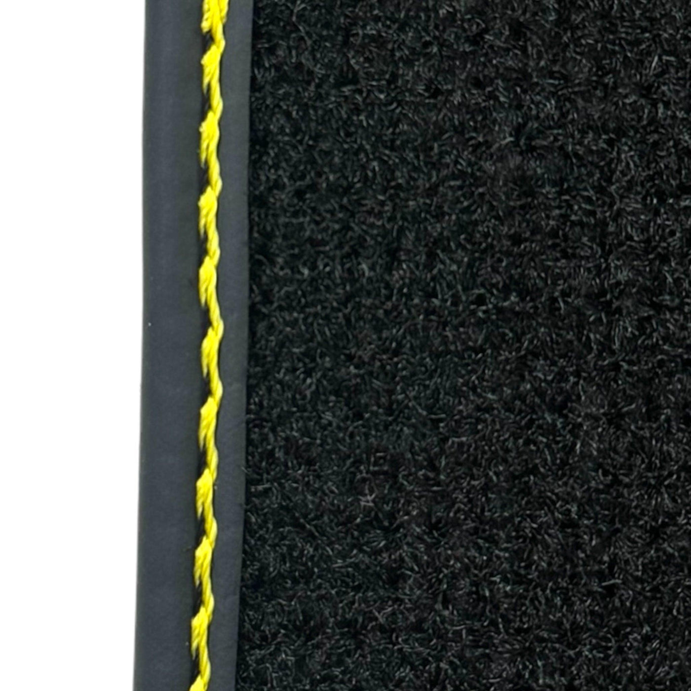 Black Leather Floor Mats for Rolls-Royce Wraith (2013–2023) ER56 Design - AutoWin