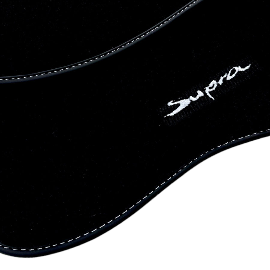 Black Floor Mats for Toyota GR Supra A90 (2019-2023) - AutoWin