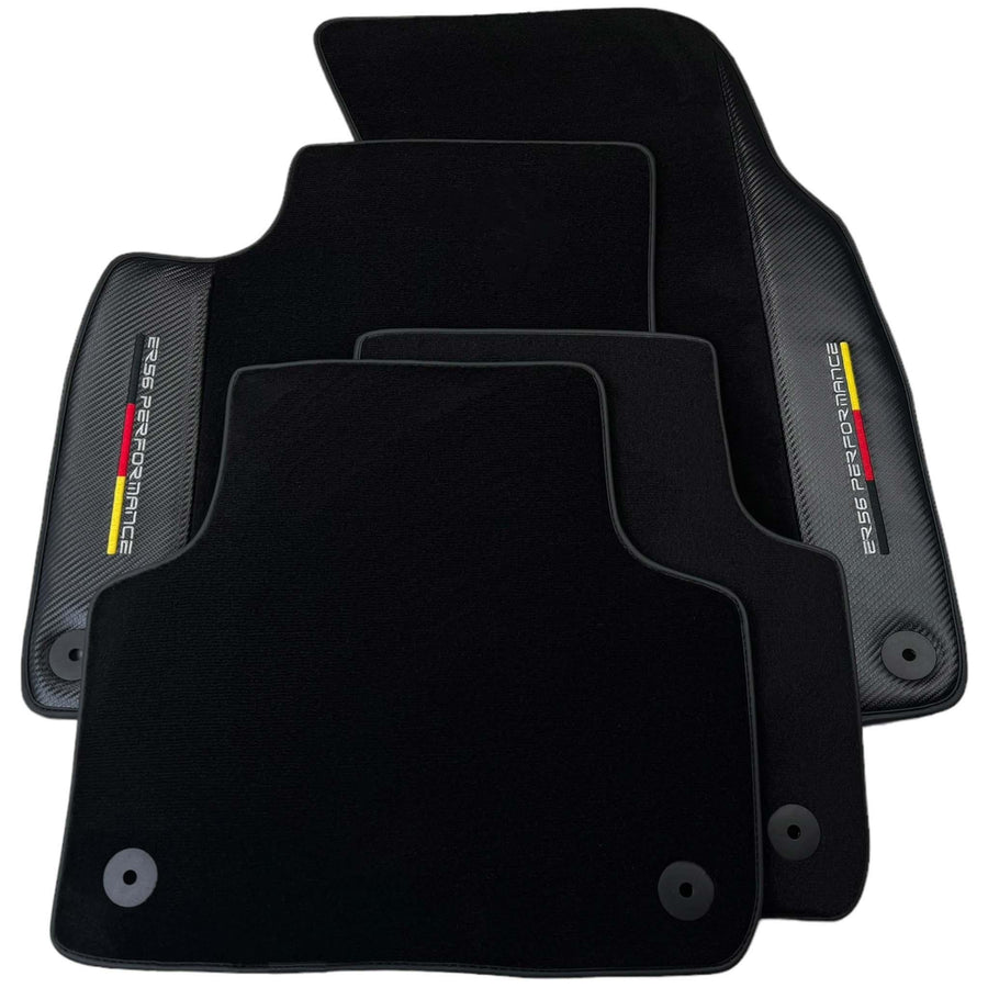 Black Floor Mats for Audi A3 2004-2012 5-door Sportback | ER56 Performance - AutoWin