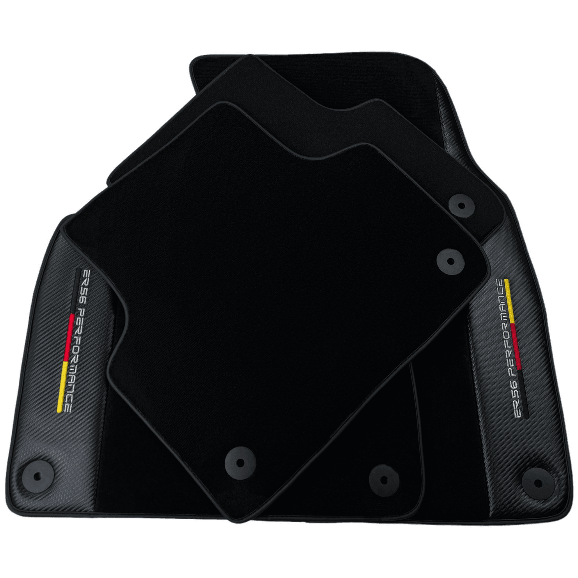 Black Floor Mats for Audi A4 - B7 Sedan (2005-2008) | ER56 Performance - AutoWin