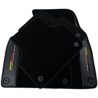 Black Floor Mats for Porsche 992 (2019-2024) with Carbon | ER56 Performance - AutoWin