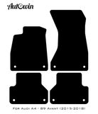 Floor Mats for Audi A4 - B9 Avant (2015-2018) - AutoWin
