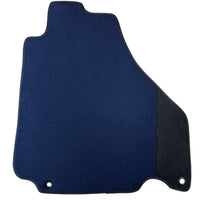 Dark Blue Floor Mats for Ferrari 360 Modena (1999-2005) with Alcantara Leather - AutoWin