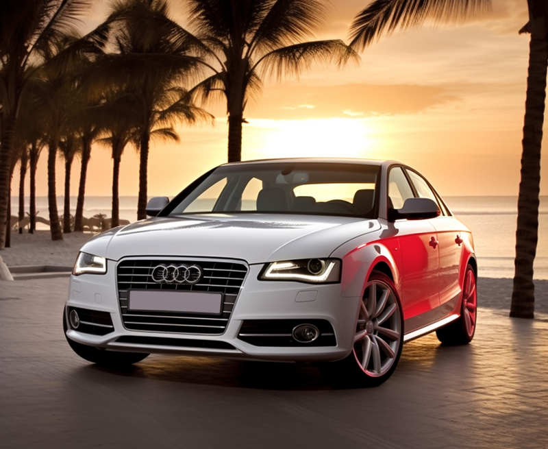 アウディ A4 B8 セダン愛好家のために精密に作られたエリート フロア マット