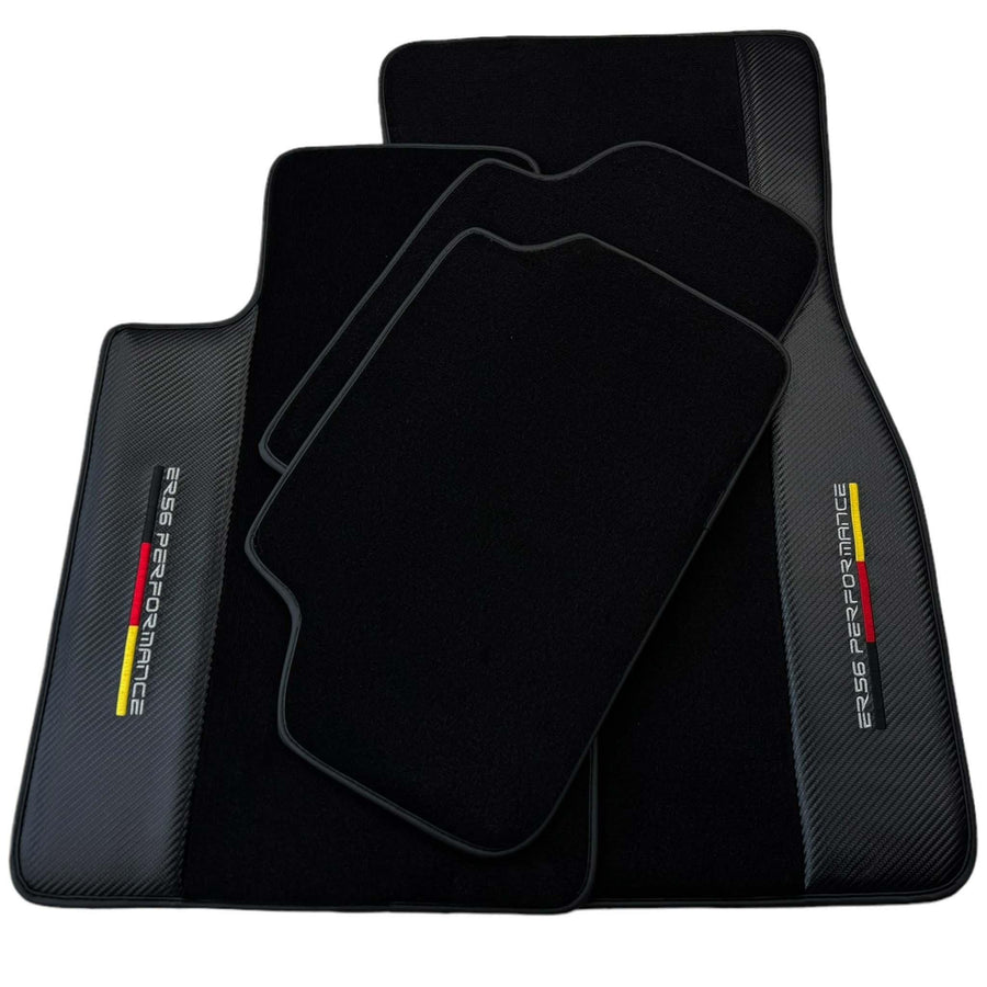 Black Floor Mats For BMW M2 Series F87 | ER56 Performance AutoWin Brand - AutoWin