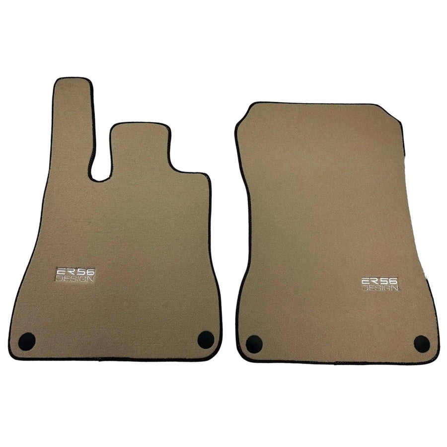 Beige Floor Mats For Mercedes-Benz SLK R170 (1996-1998) - AutoWin