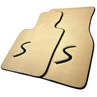 Beige Floor Mats for Mini Clubman R55 (2007-2015) - AutoWin