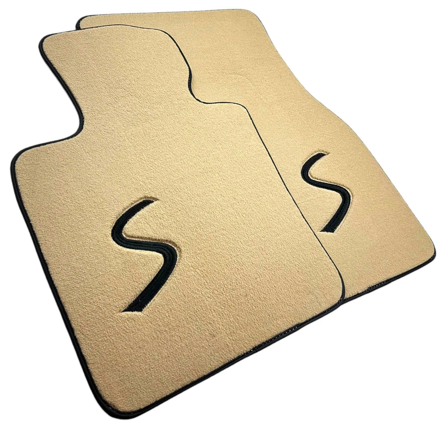Beige Floor Mats for Mini Clubman R55 (2007-2015) - AutoWin