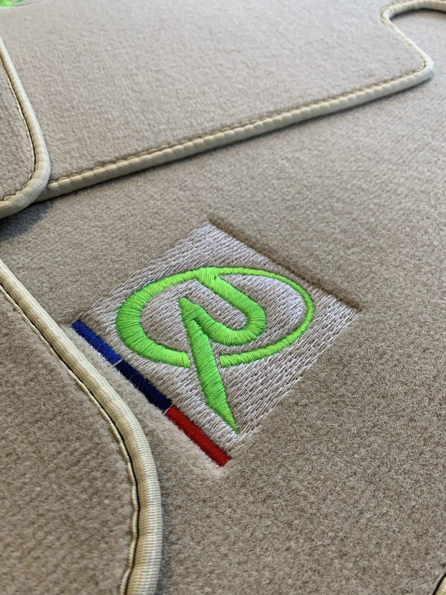 Beige Mats For BMW Gran Tourer F46 (2015-2022) 7 Seats Tailored Set Perfect Fit - AutoWin