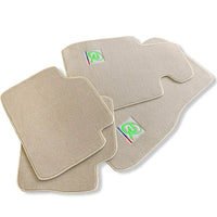 Beige Mats For BMW M5 G90 (2023-2026) Sedan Tailored Set Perfect Fit - AutoWin